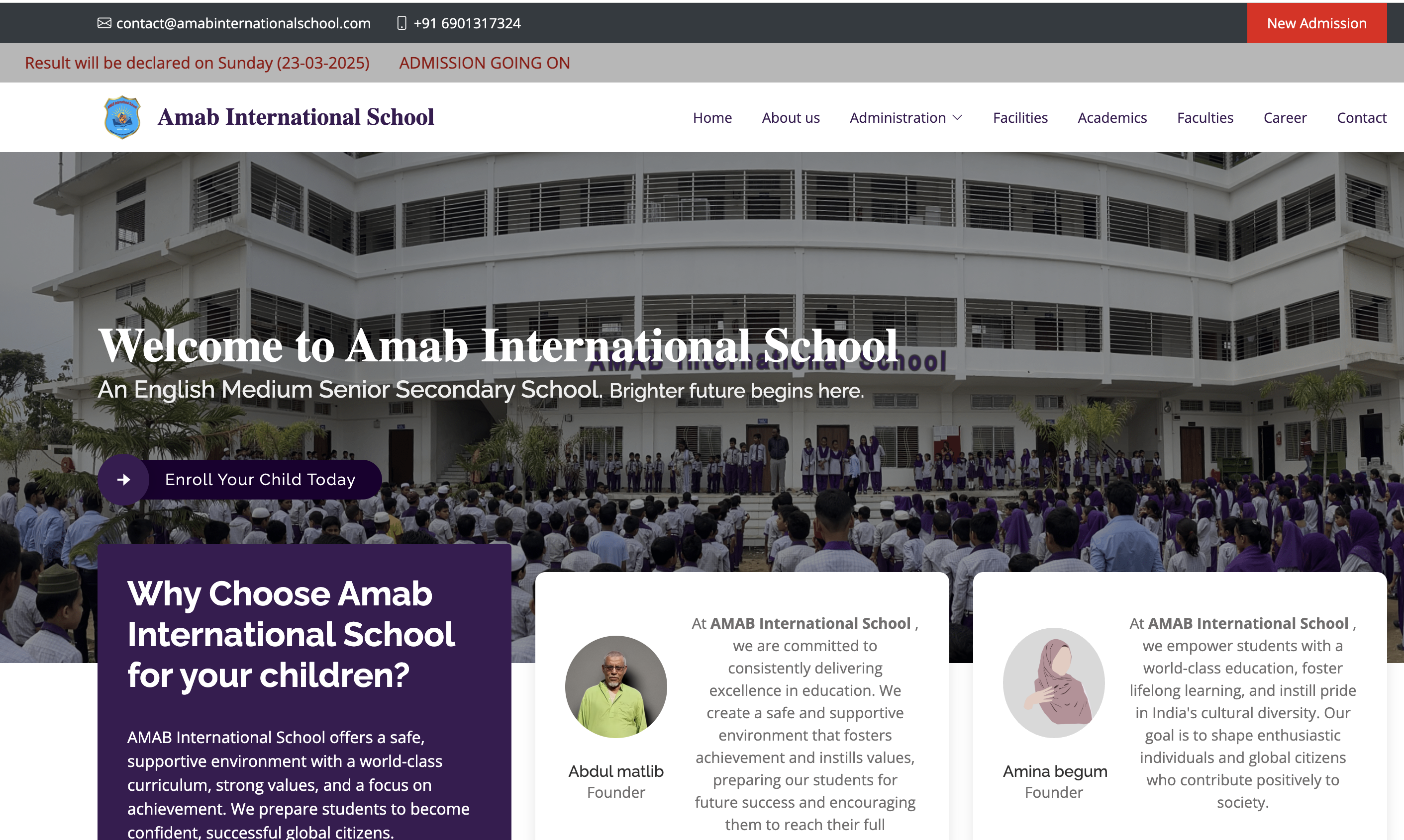 Amab International School by Innobuz Technologies